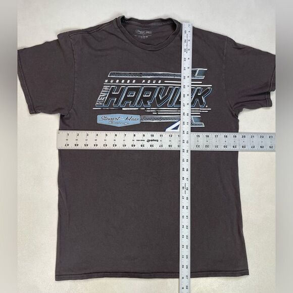 Stewart Haas Racing NASCAR Kevin Harvick 4 Graphic T-shirt Women Medium Gray - Picture 6 of 6